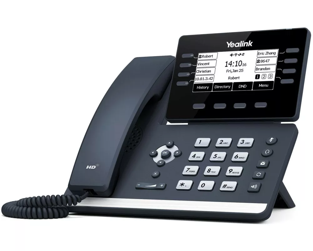 Yealink Tischtelefon SIP-T53 Schwarz