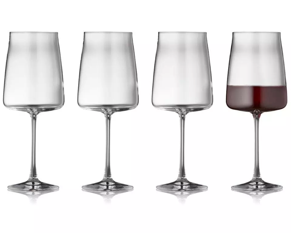 Lyngby Rotweinglas Zero 4 Stück, 54 cl