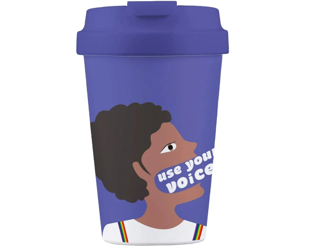 BioLoco Outdoor-Becher Easy Cup-Use your voice 350 ml