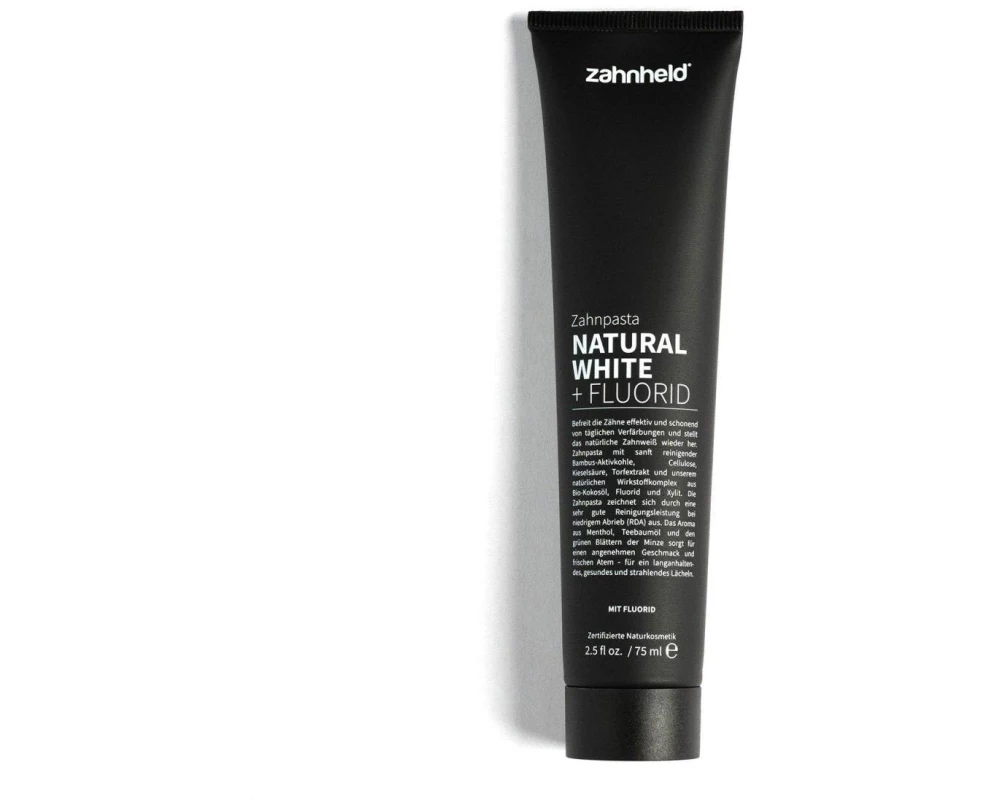 Zahnheld Zahnpasta NaturalWhite+Fluorid 75 ml