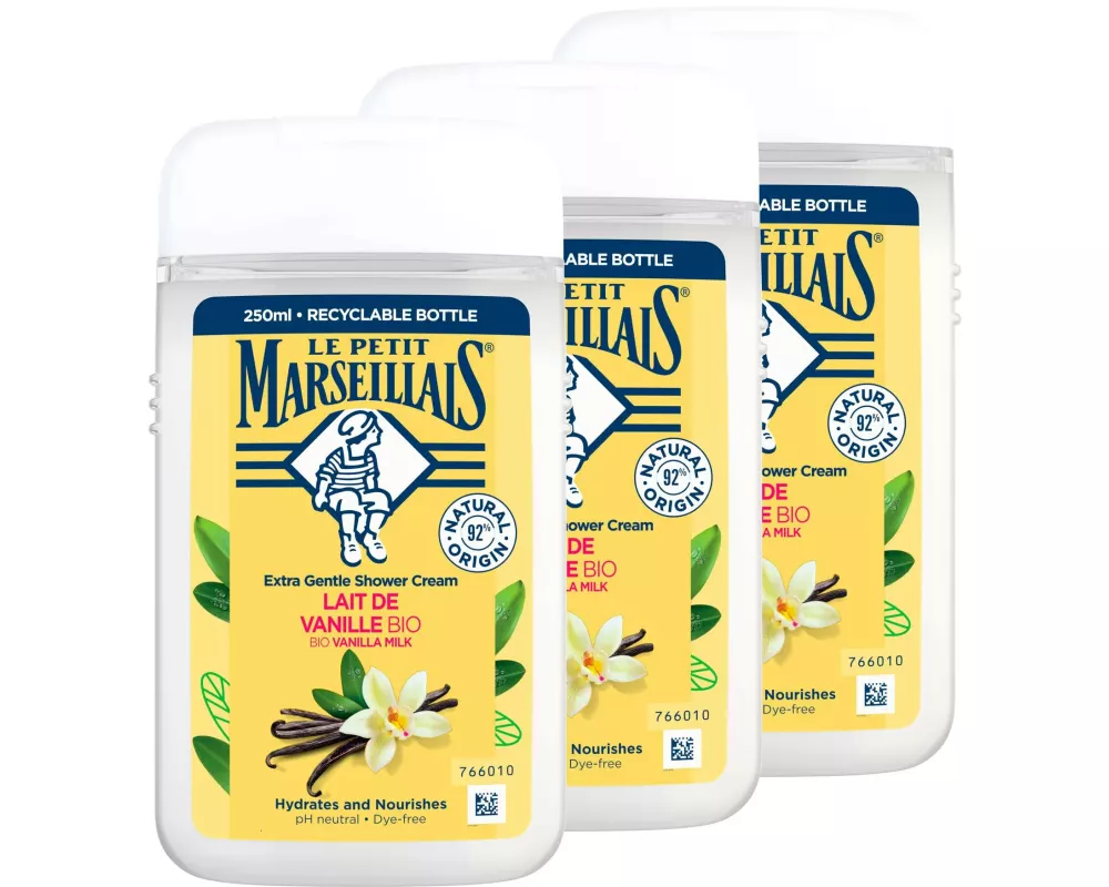 Le petit Marseillais Duschcreme Vanille 3 x 250 ml