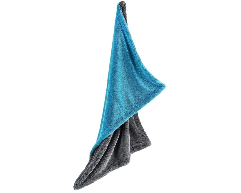 Lichterblitz Trockentuch 60 x 90 cm, Grau/Blau