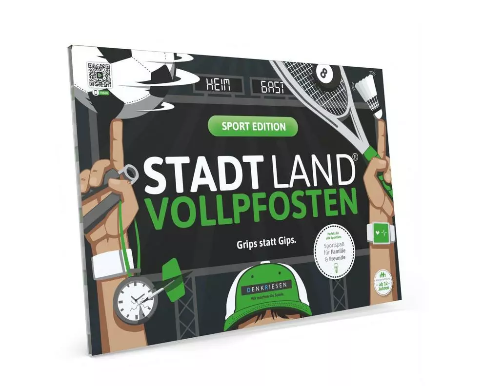 Denkriesen Stadt Land Vollpfosten A4 Block Sport Edition -DE-