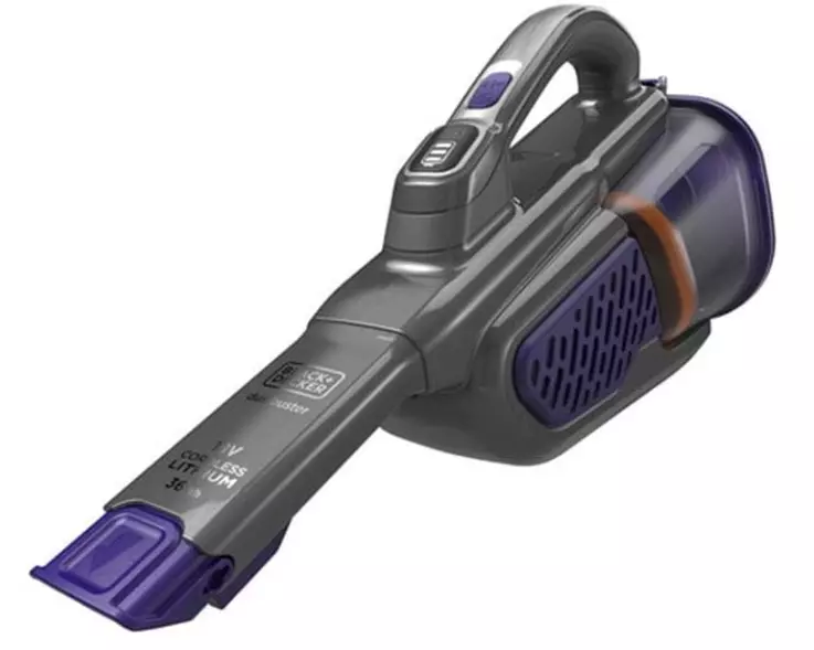 Black & Decker Akku-Handsauger 36 Wh 18 V Lithium Tierhaar