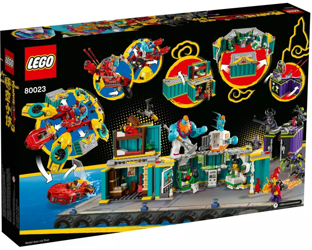 LEGO Monkie Kid Monkie Kids Hubschrauberdrohne 80023