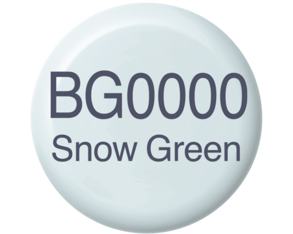 COPIC Ink Refill 21076351 BG0000 - Snow Green