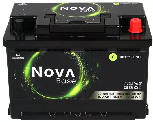 WATTSTUNDE Batterie NOVA Base 100 Ah LiFePO4