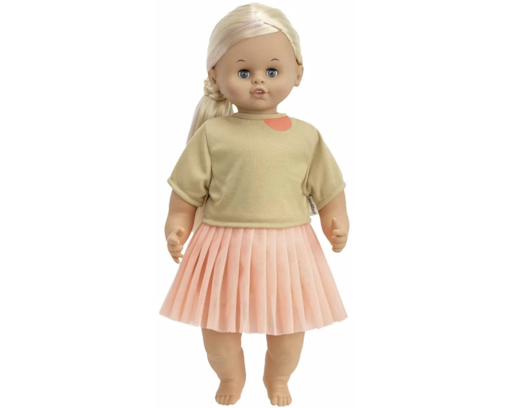 SKRALLAN PUPPE BLONDES HAAR 45CM