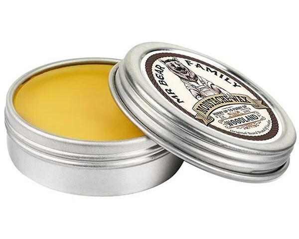 Mr. Bear Family Moustache Wax Woodland Schnurrbartwachs Woodland 30 ml