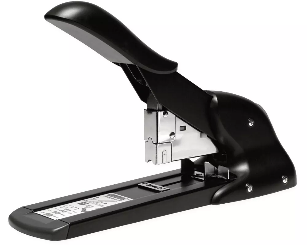 Rapid Heftgerät Blockhefter HD110, 10-110 Blatt, Schwarz/Grau