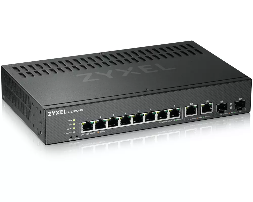 Zyxel Switch GS2220-10 10 Port