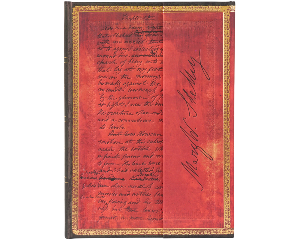 PAPERBLANKS Notizbuch Mary Shelley Midi PB9596-5 liniert 144 Seiten