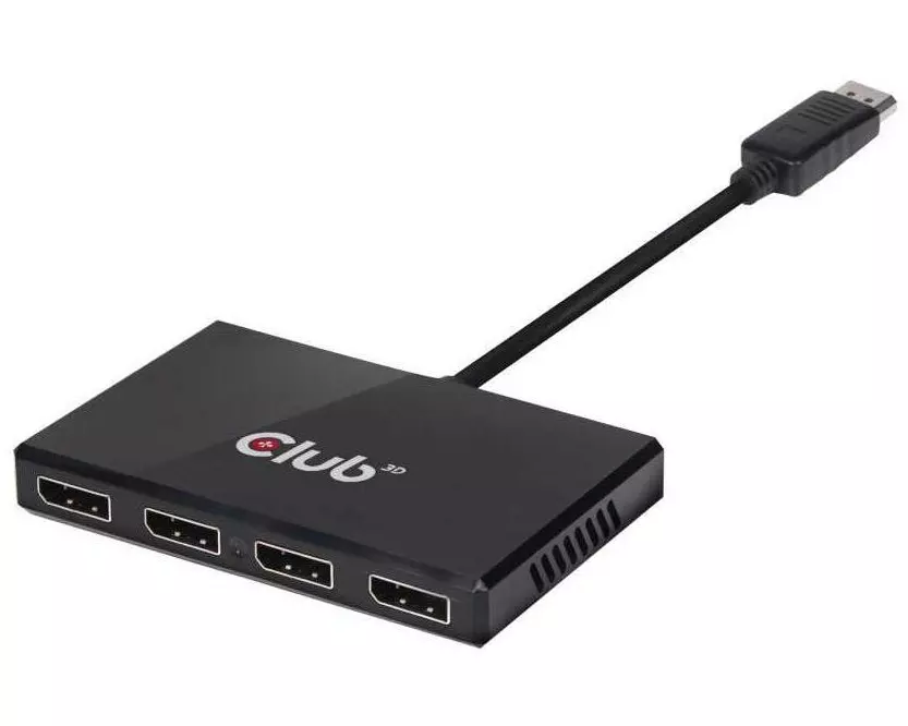 Club 3D Adapter CSV-6400 MST Hub DP1.2 DisplayPort - DisplayPort