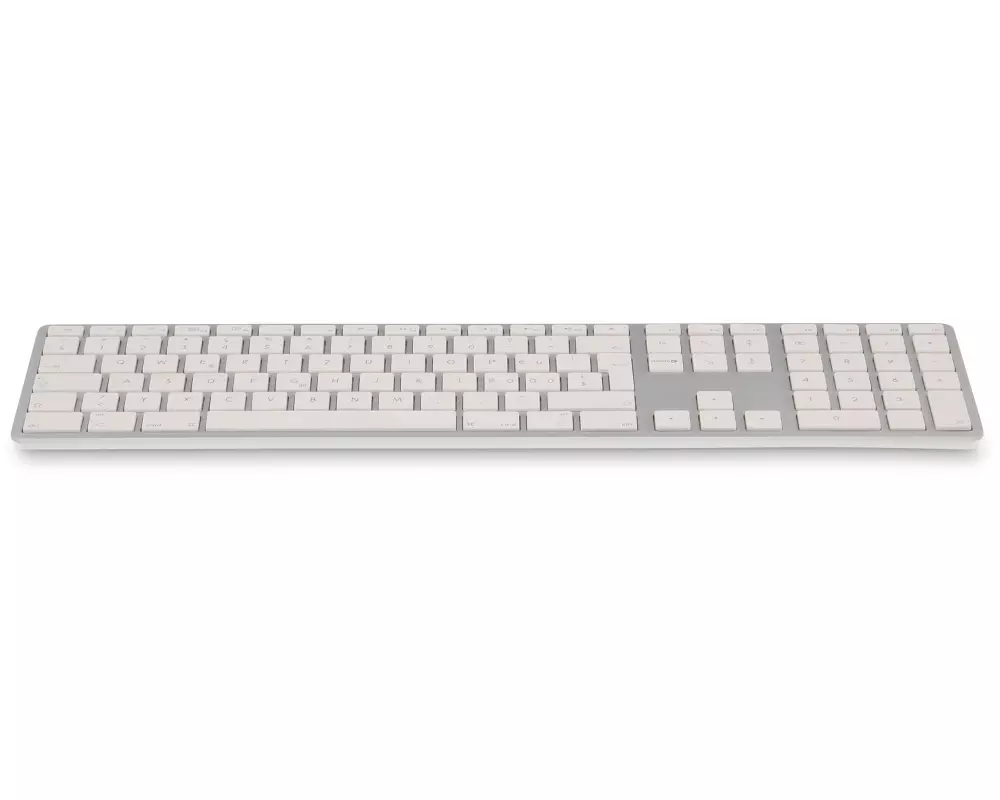 LMP Tastatur WKB-1243 Silber, CH-Layout mit Ziffernblock