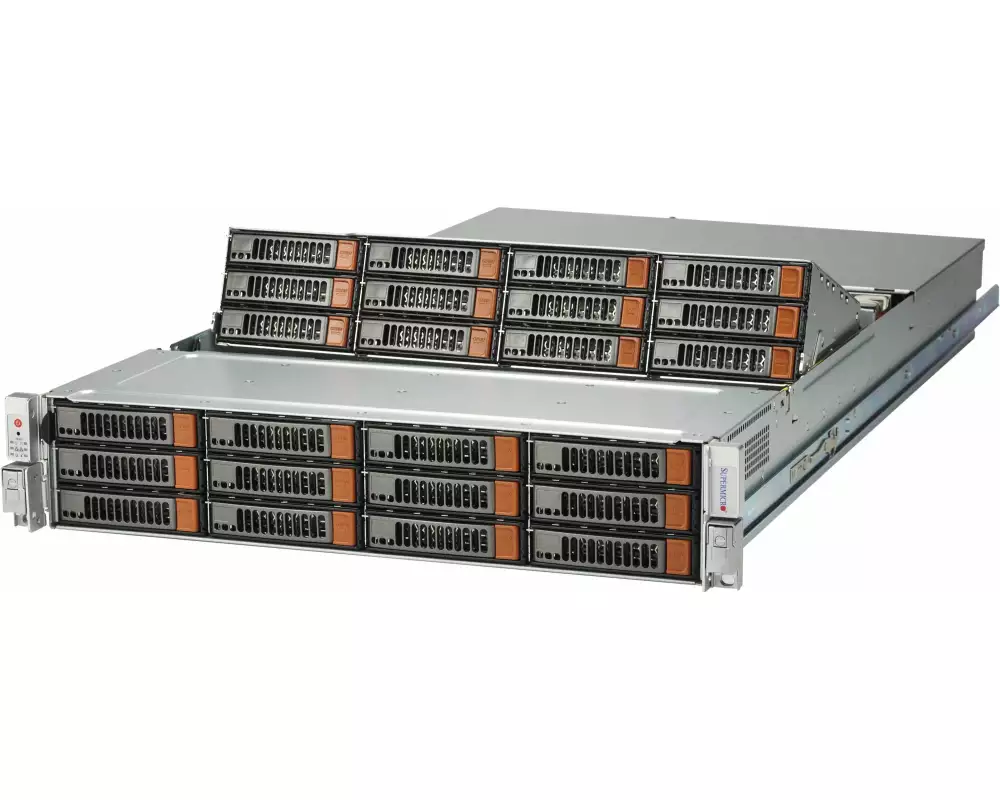 Supermicro JBOD Gehäuse SuperChassis 826SE1C-R1K02JBOD