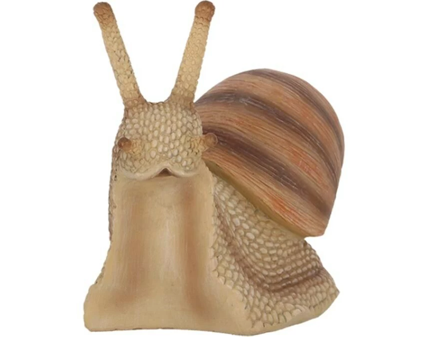 Esschert Design Schnecke L Polyresin frost- und UV-beständig