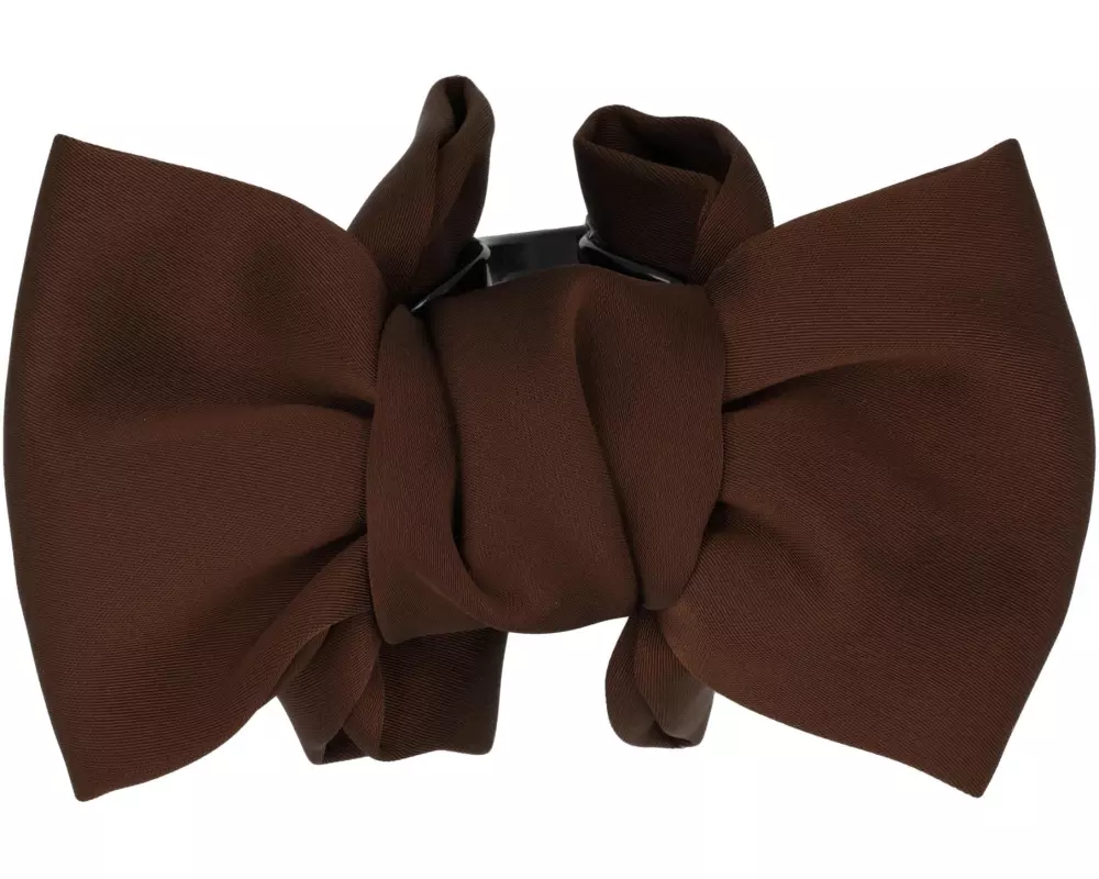 Trisa Accessoires Masche auf Klemme Braun