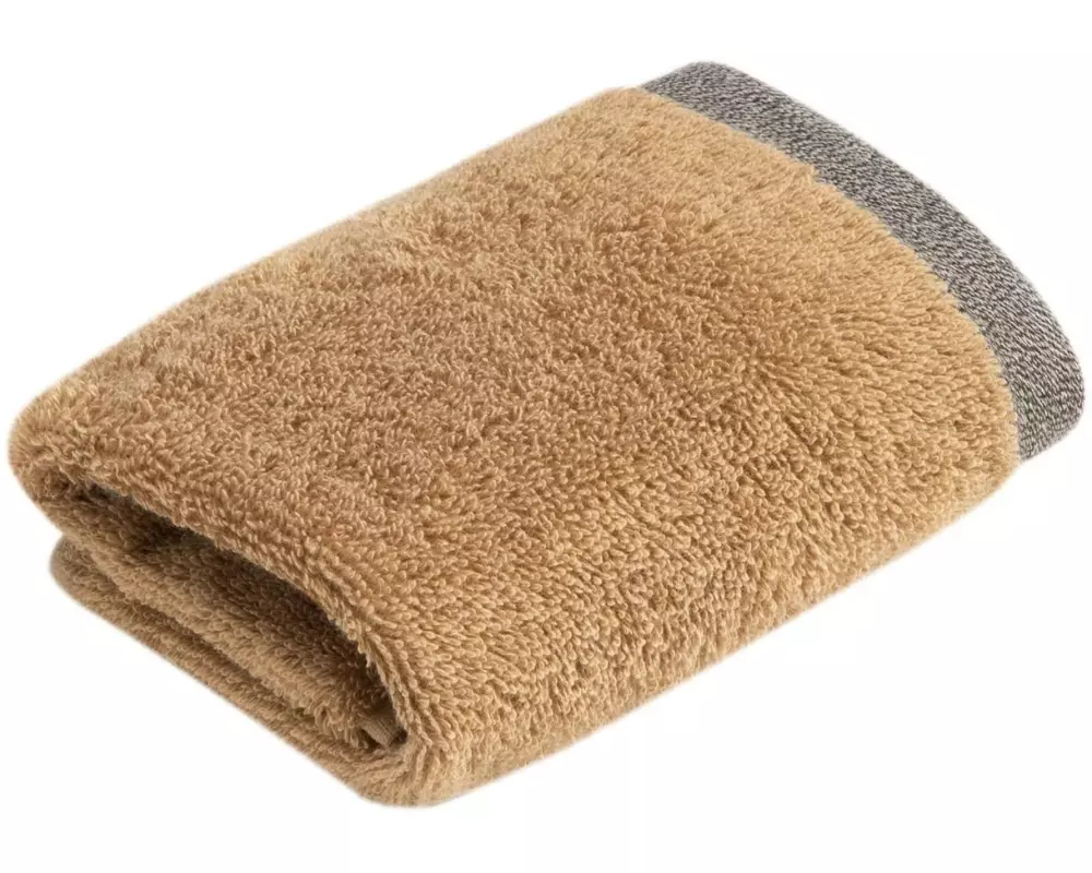 Bugatti Waschlappen Prato 30 x 30 cm, Camel