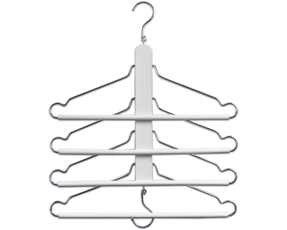 Zeller Present Kleiderbügel 1 Stück, Weiss