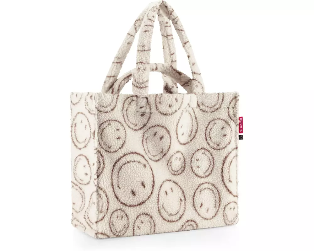Reisenthel Tasche Softshopper Smiley Teddy Chocolate