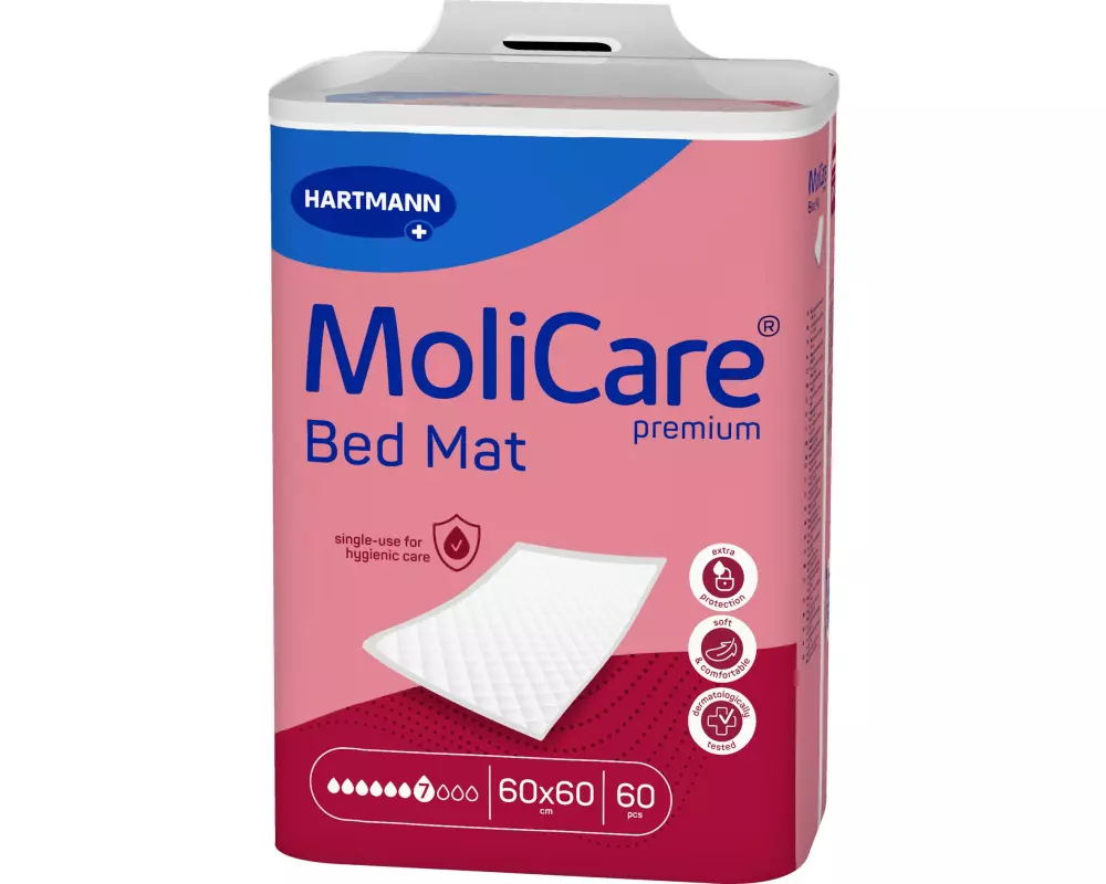 MoliCare Bed Mat 7 60 x 60 cm, 60 Stück
