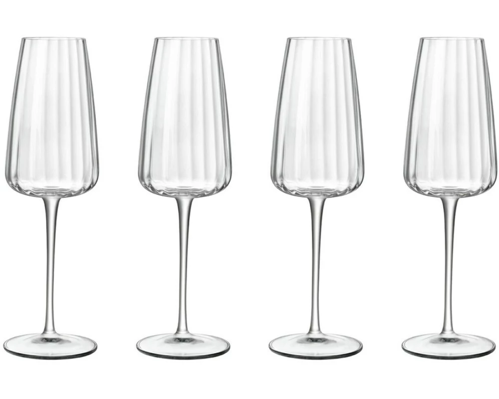 Luigi Bormioli Sektglas Optica 21 cl, 4 Stück, Transparent
