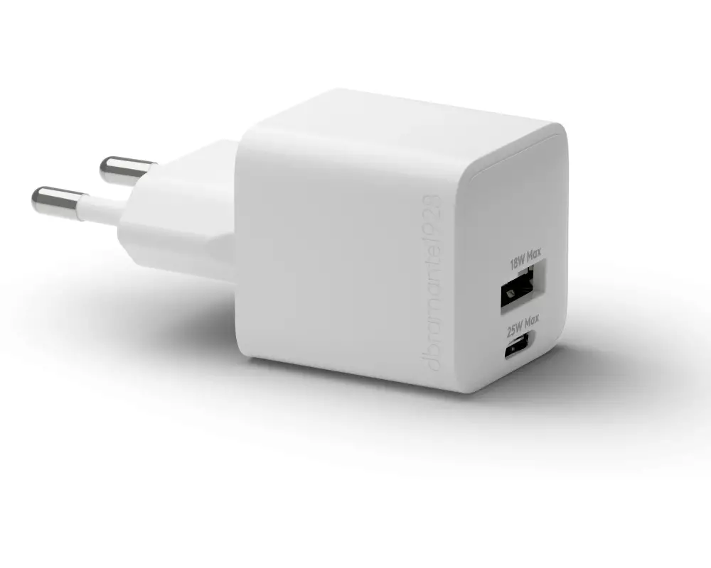 dbramante1928 USB-Wandladegerät USB-C + USB-A 25W + 18W