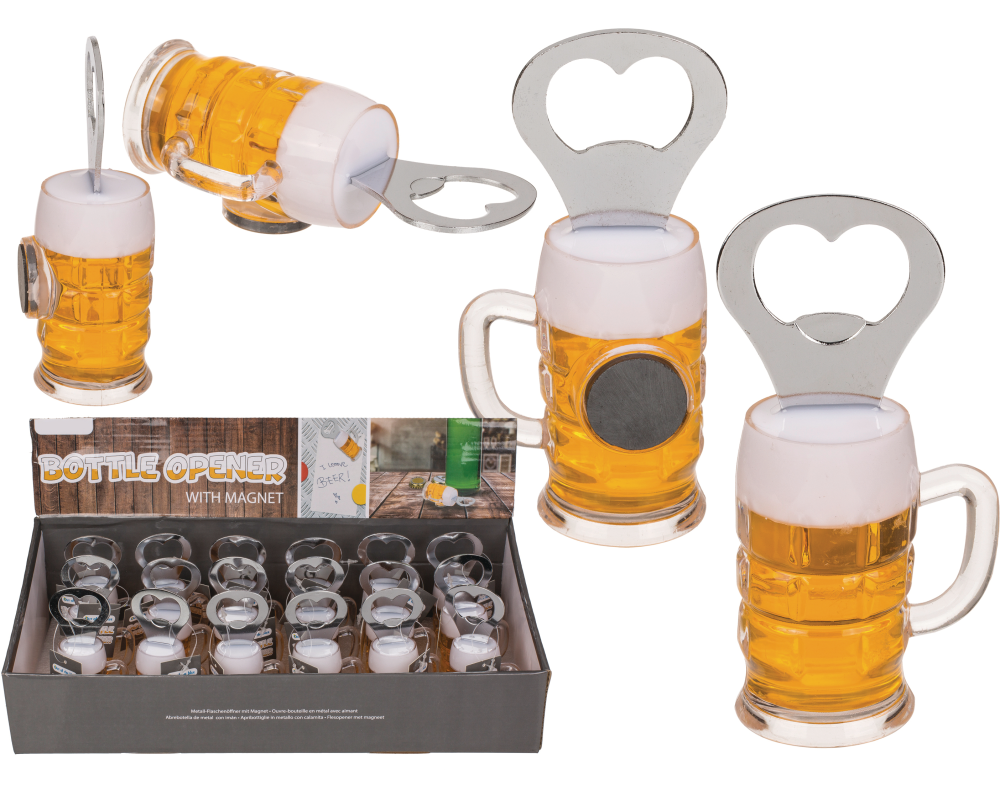 ROOST Flaschenöffner Bierglas 10032835 3x10x3cm