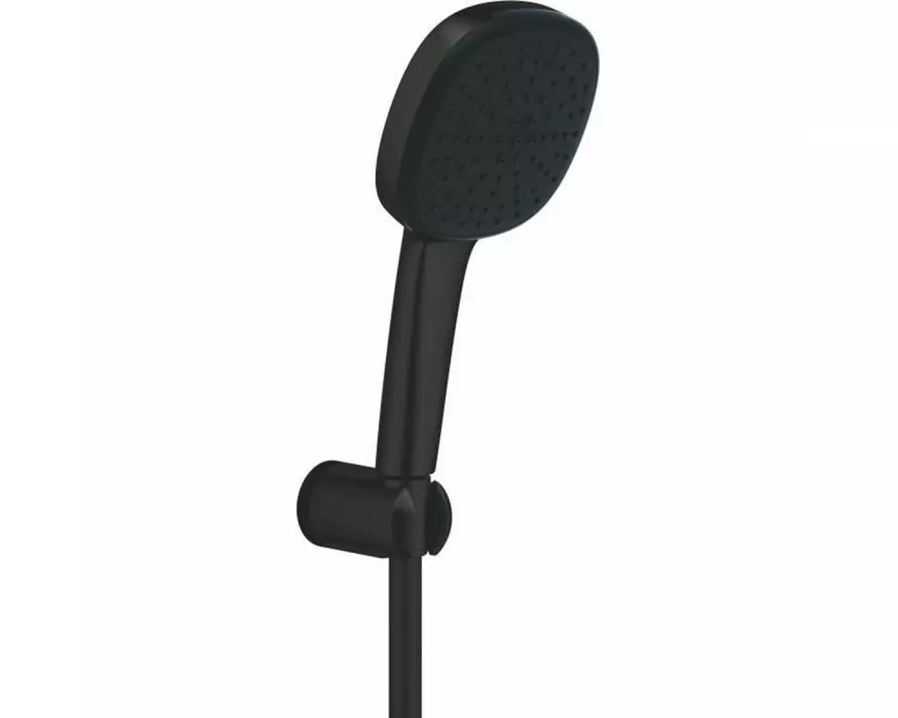 GROHE Vitalio Comfort 110 Wandhalterset Mattschwarz 2 Strahlarten