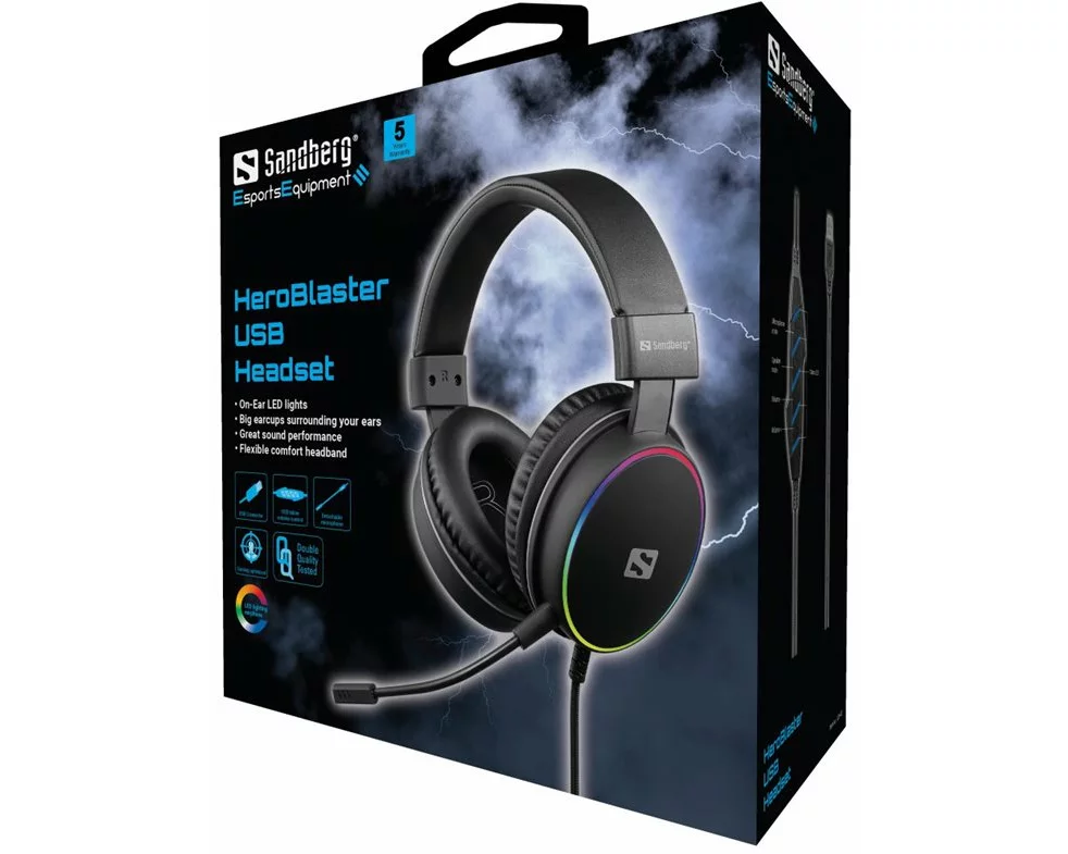 Sandberg HeroBlaster USB, Headset