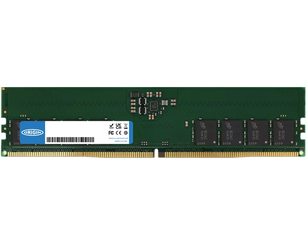 Origin Storage OM32G55600U1RX8NE11 Speichermodul 32 GB 1 x 32 GB DDR5 288-pin DIMM