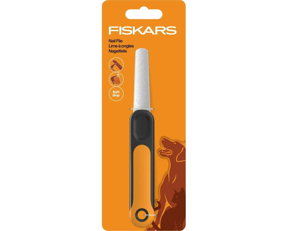 Fiskars Nagelfeile für Hunde und Katzen, ergonomisch