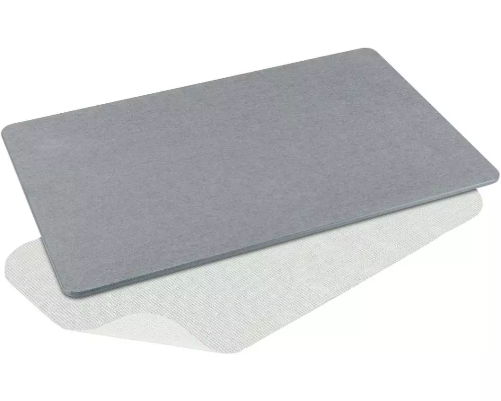 Wenko Badematte Simi Grau 50 x 80 cm, Grau
