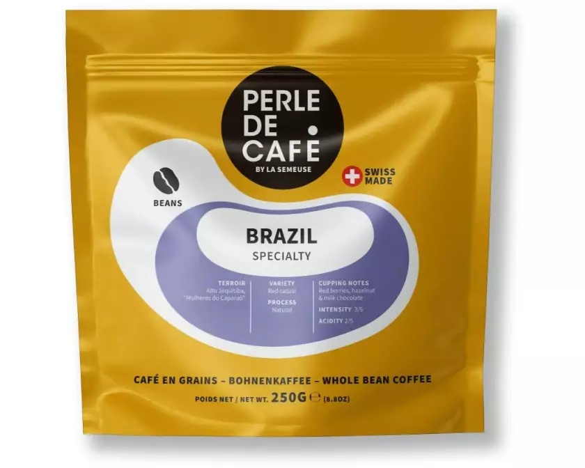 PERLE DE CAFÉ Kaffeebohnen Brazil 250 g