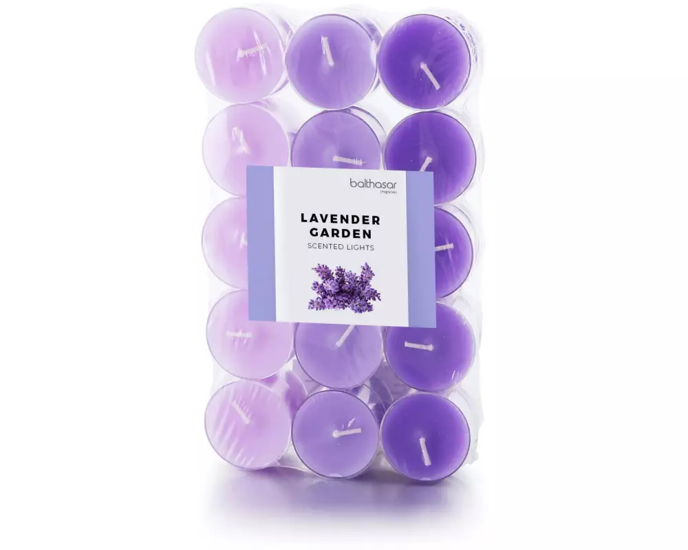 balthasar Teelicht Lavendel Garden 30 Stück
