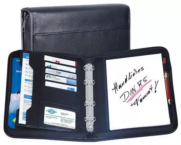 WEDO Konferenzmappe A5 Schwarz