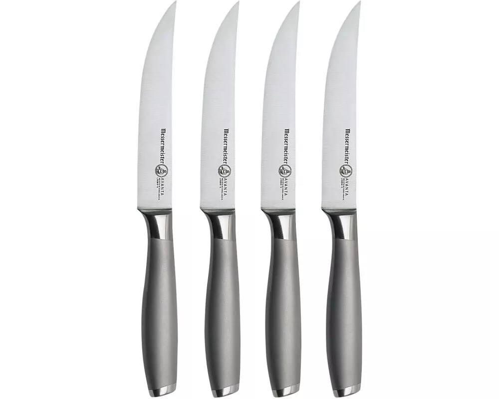 Messermeister Steakmesser-Set Avanta 1 Stück, Silber
