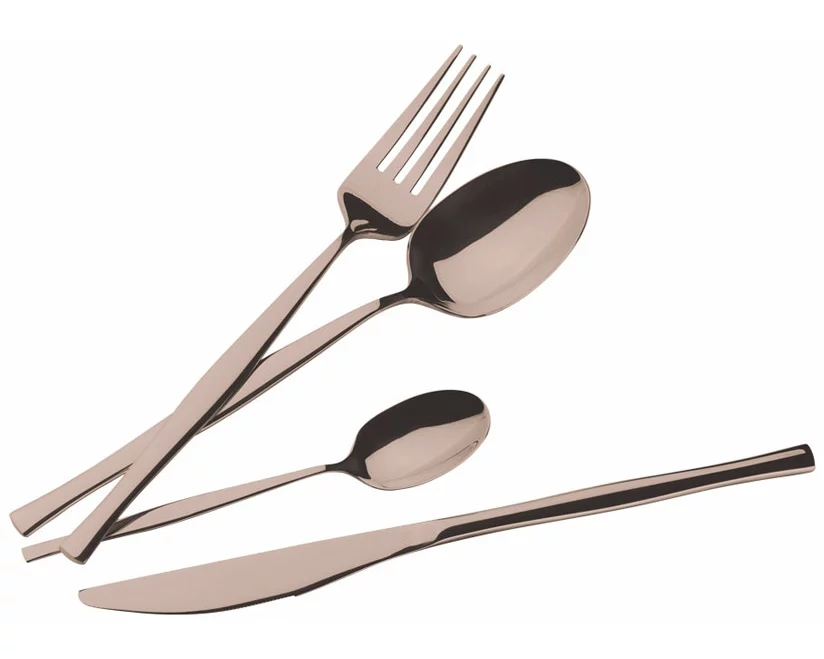 Berlinger Haus 24 teiliges Besteckset rose gold Taupe Collection