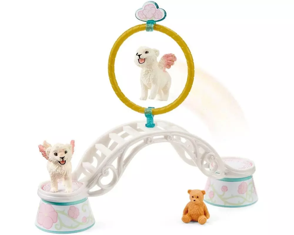 Schleich Spielfigurenset bayala Training für geflügelte Babylöwen