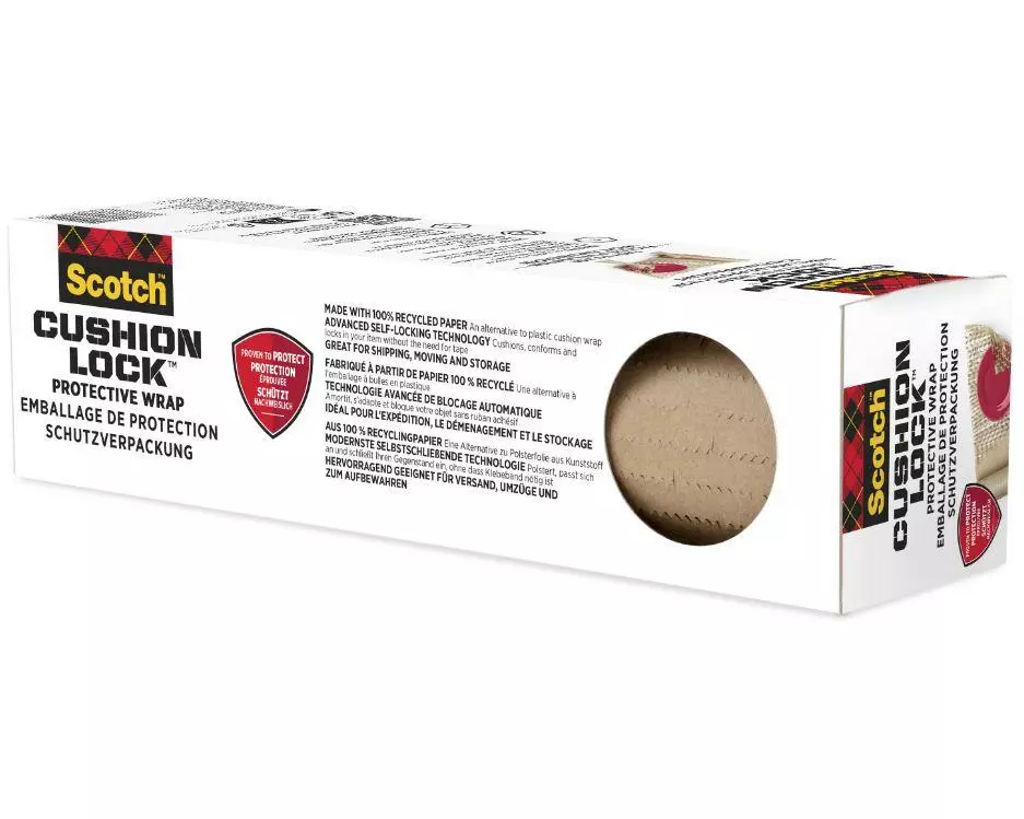 Scotch Packpapier Cushion Lock 304 mm x 9.14 m, 1 Rolle