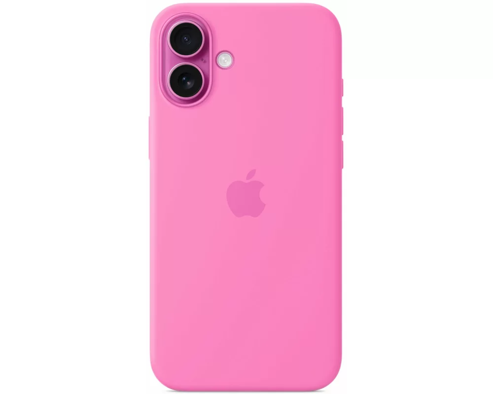 Apple Silicone Case mit MagSafe iPhone 16 Plus Peony