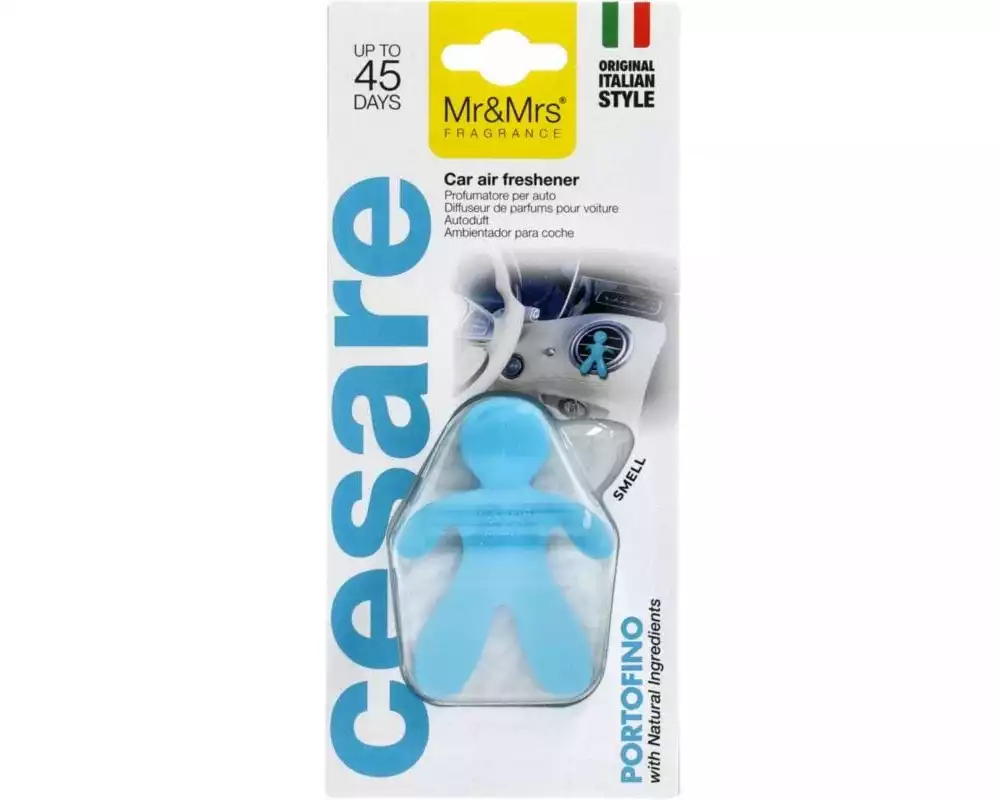 Mr&Mrs Cesare Auto-Duftdose Portofino hellblau