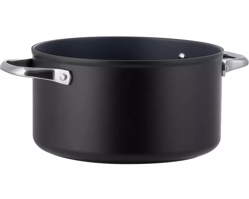 Lunasol Kochtopf Saturn Terra Ø 24 cm, Schwarz 5.7 L