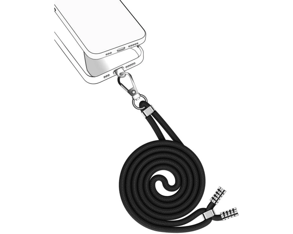 Valenta Universal Handykette Schwarz