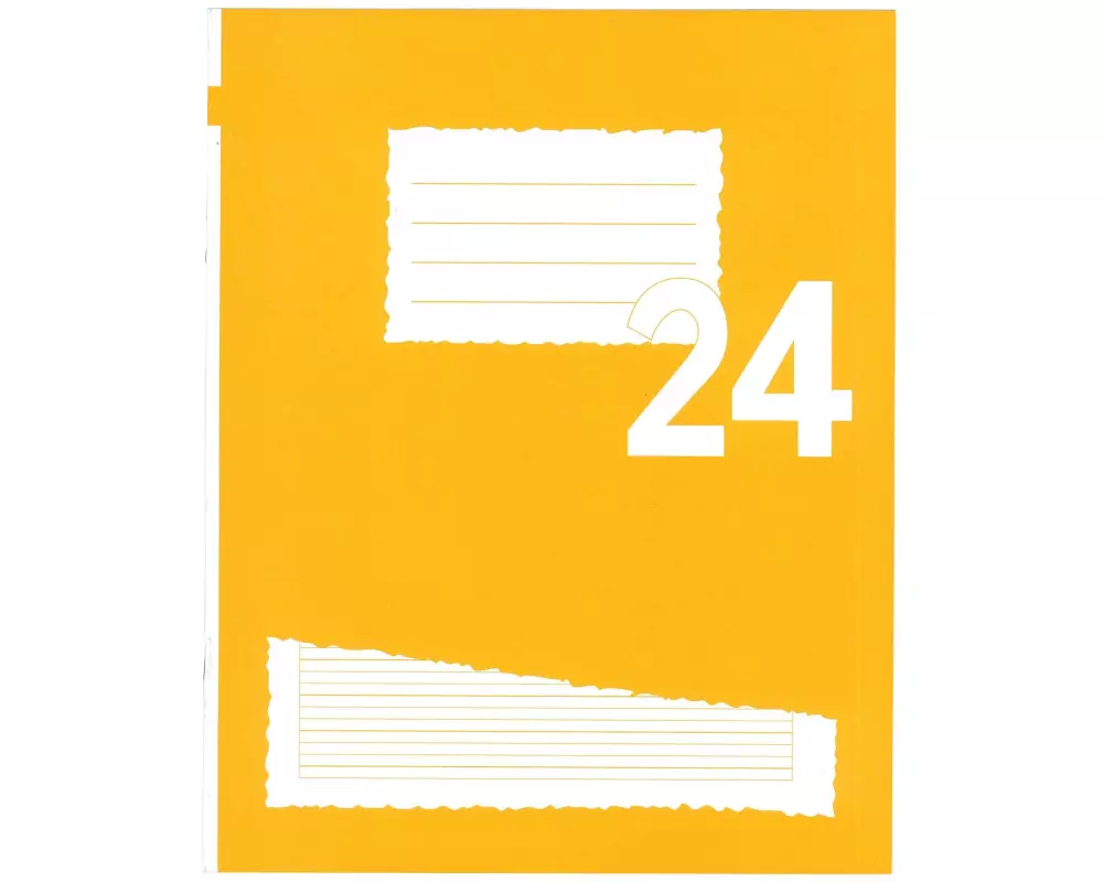 Office Focus Schulheft FSC E5, Liniert, Gelb, 25 Stück