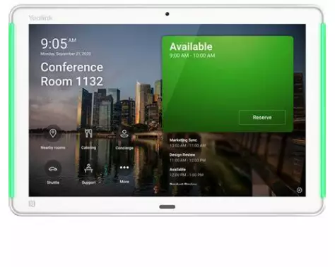 "RoomPanel Plus E2, 10"" Scheduling Panel"