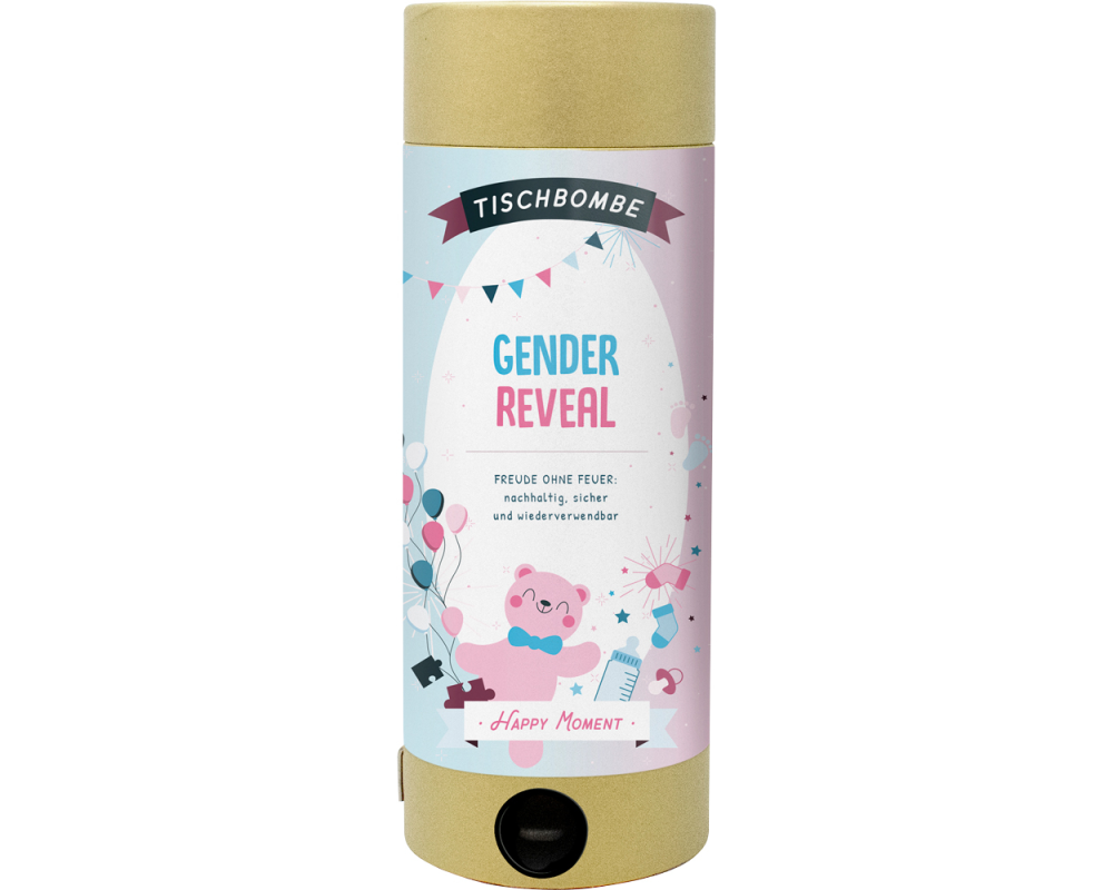 Artoz Tischbombe Gender reveal Boy ohne Anzünden
