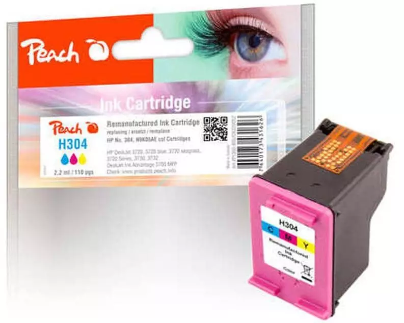 Peach Tinte HP Nr. 304 (N9K05AE) Color