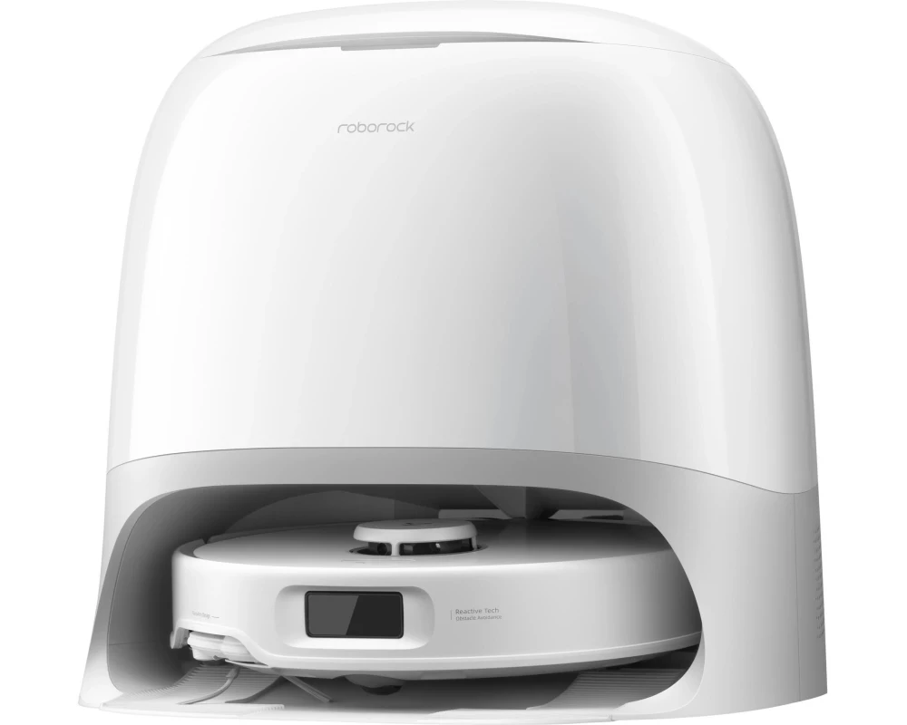 Roborock Saug- und Wischroboter Qrevo Curv 5A1 White