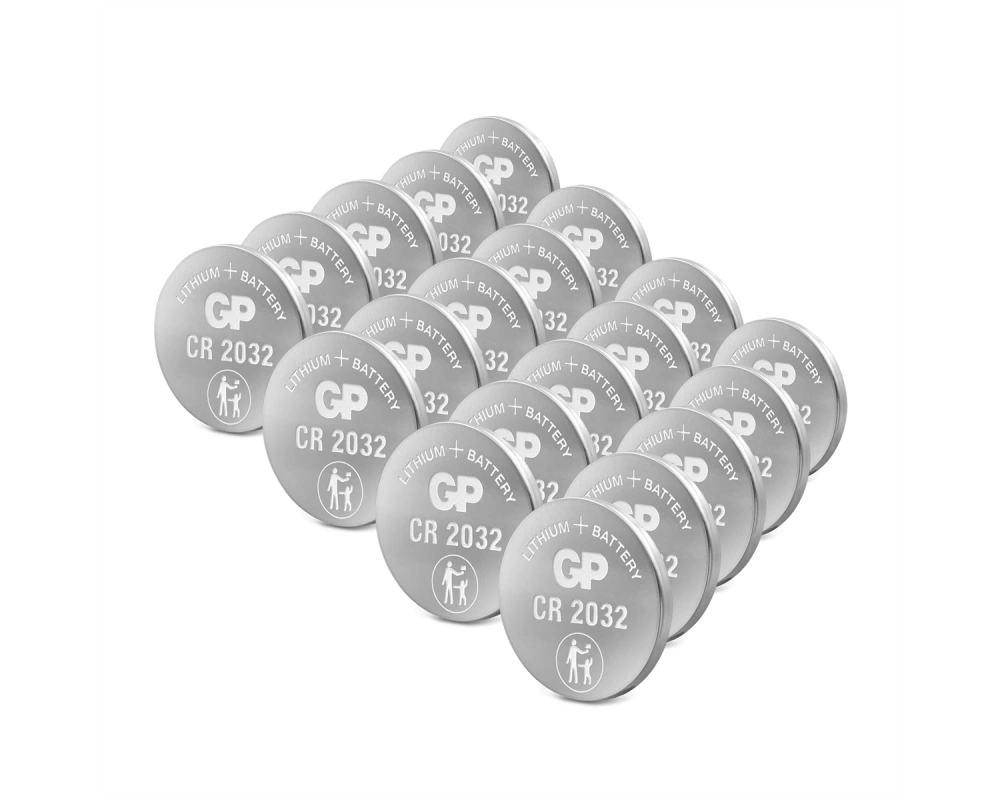 GP Batteries Lithium CR2032 20x 3V Knopfzelle